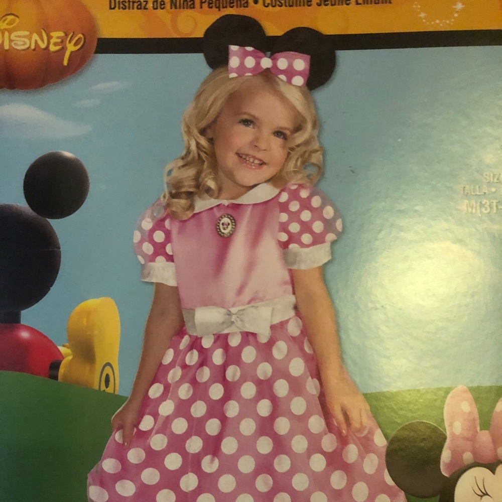 Disney Minnie Mouse Costume NWT 3T/4T